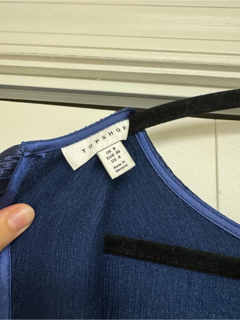 Topshop elegant navy